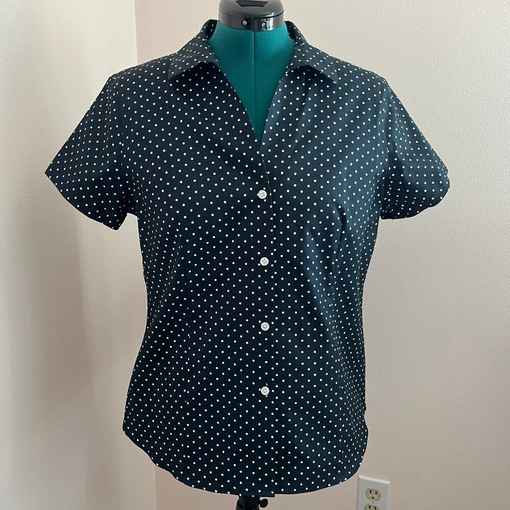 NWOT Jones NY Collection Non-Iron Blouse
